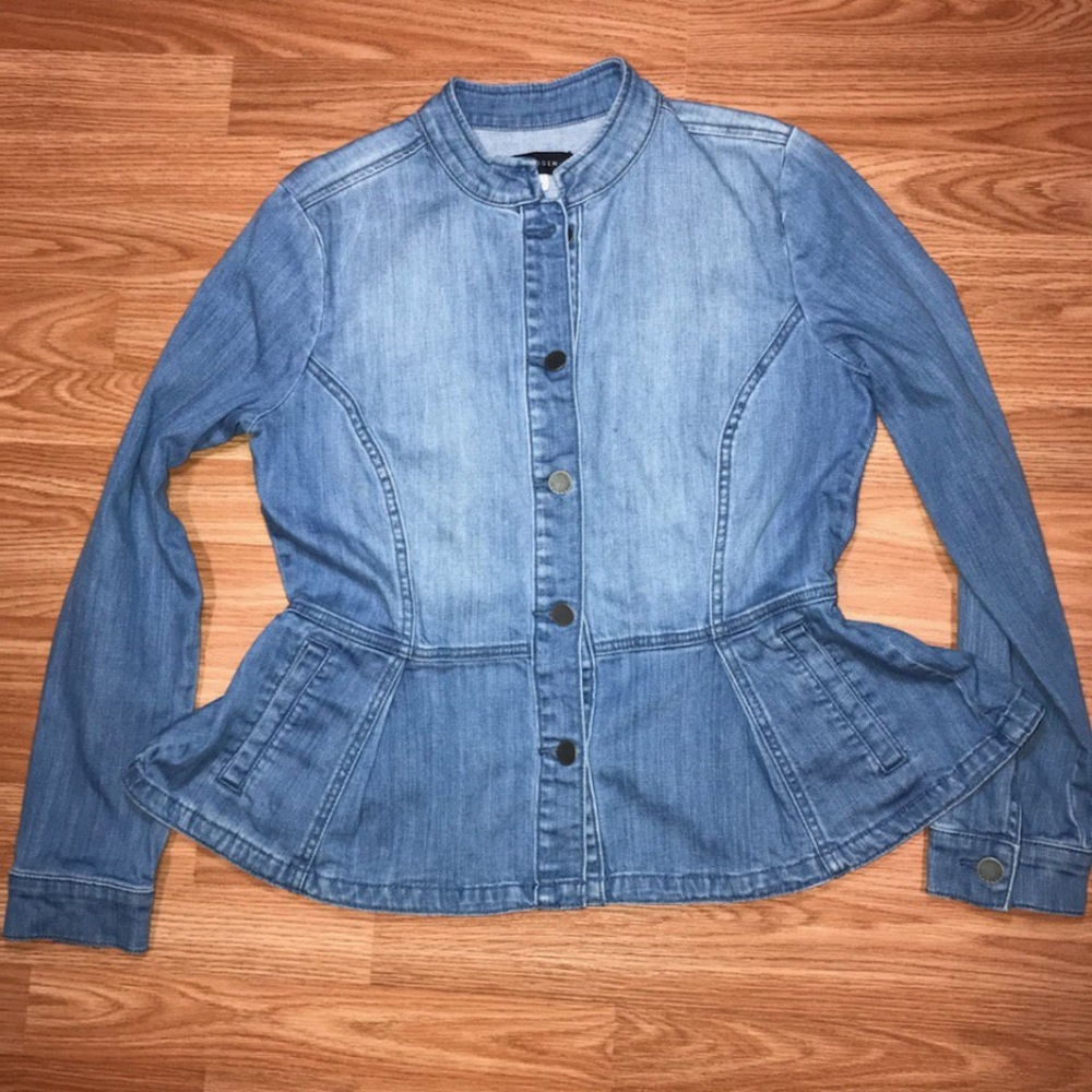 Halogen denim jacket